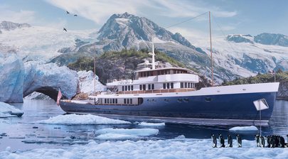 Turquoise Yachts launches 56m 'Blue II'