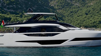 Ferretti 800 Motor Yacht Makes Show Debut at GIBS 2025
