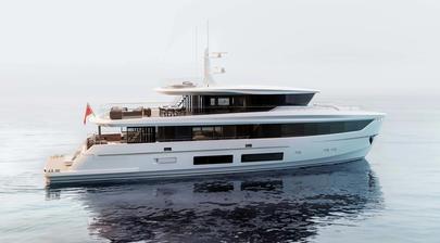 First Images of 33m Princess Motor Yacht Odyssey 108 Revealed at Monaco Yacht Show 2026