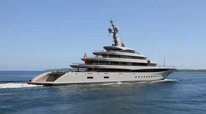 102m Lürssen Superyacht Nixie Spotted Heading to Baltic Sea Trials