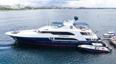 48m Trinity Superyacht Mirabella Redelivered After Eight-Month Refit at Reviva