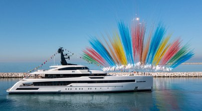 CRN: Launch of 62m Superyacht RIO