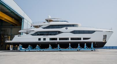 Ninth 37m Majesty 120 Superyacht Yoto Successfully Launched in the UAE