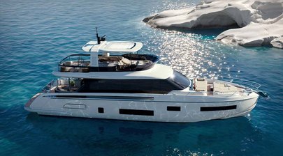 New 21m Azimut Fly 70 Motor Yacht Unveiled With Two Cockpit Layouts Ahead of 2026 Cannes Debut