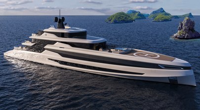  Fincantieri Yachts unveils 70m superyacht concept BLANCHE