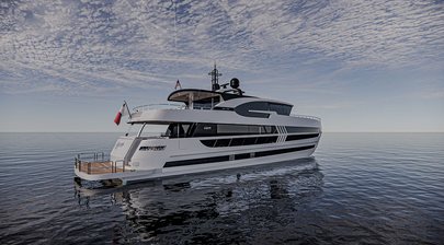 First Look: Inside the 31m Lazzara UHV 100 Motor Yacht