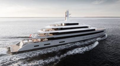 Feadship's 101m Superyacht Moonrise Spotted On Sea Trials 