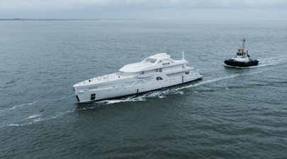  Latest Amels 60 enters outfitting phase