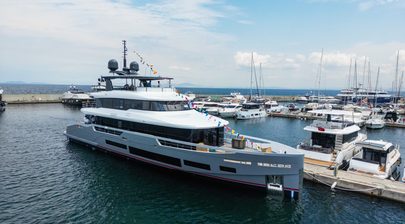  36m Flagship Sirena 118 Superyacht Launched 