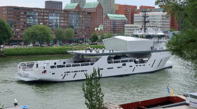 VIDEO: Converted 80m+ Support Vessel U-81 Spotted for First Time Following Rebuild