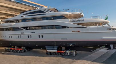 Rossinavi launches 52M FLORENTIA superyacht