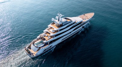 Award-Winning 78m Admiral Superyacht Platinum Listed for Sale
