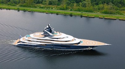 KISMET: Lürssen delivers 122m superyacht