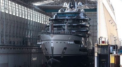 First Look at Deep Blue: Lürssen’s 440ft Giant Will Be the Biggest Launch of the Year