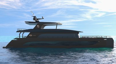 Vision F 101 Alu catamaran from VisionF Yachts