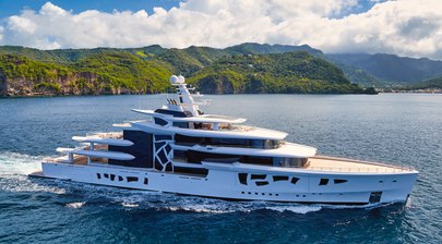 80m superyacht ARTEFACT is big winner at International Yacht and Aviation Awards