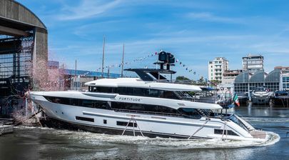 Second Benetti Class 44M Motor Yacht Launched and Christened Fortitude 1