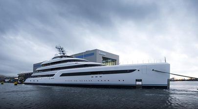 Feadship’s 88m superyacht ‘Project 816’ hits the water