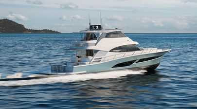 Riviera's new 58 sports motor yacht: US debut