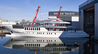 Heesen’s Project Gemini moves closer to delivery