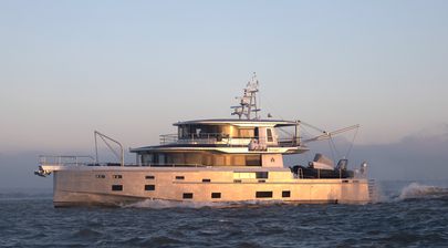 Arksen's 85 explorer yacht, Project Pelagos, successfully delivered