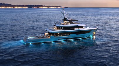 Columbus unveils 40 Crossover superyacht