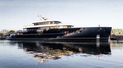 76m Feadship  Superyacht One Begins Sea Trials