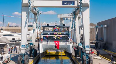 First VisionF 65 Catamaran Launched as Turkish Yard Enters Sub-80ft Market