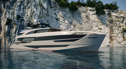 Dominator Yachts 42 M/Y PEPPERMINT has an international flavor