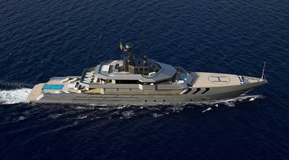 Antonini Navi reveals 56m military-inspired O.P.V. 56