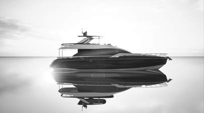 Azimut reveal innovative carbon tech 78 Fly