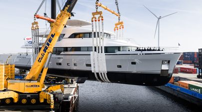 Eighth Moonen 122 Martinique Motor Yacht Launched and Christened Lollipop