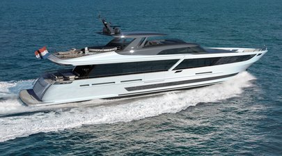 Van der Valk announces fully custom 34m yacht 'Blue Jeans'