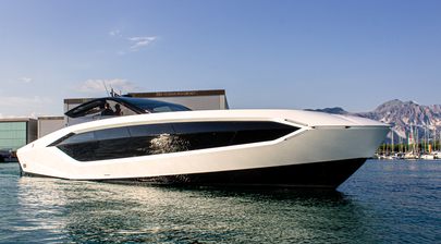 Latest Tecnomar for Lamborghini 63 Motor Yacht Delivered to Experienced Owner