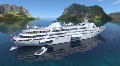 122m superyacht goes up for auction with no reserve set