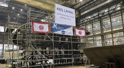 80m Abeking 6516 Superyacht Keel Laid