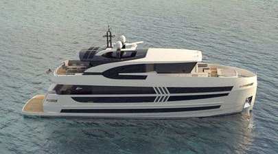 Elada Yachts launch first superyacht, the EX87