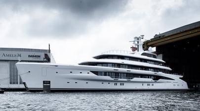 Fully custom Amels 78 gets set for sea trials