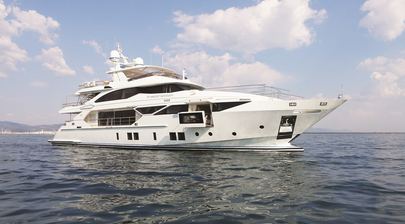 Price Reduction on 38m Benetti Fast 125 Superyacht Inspiration 