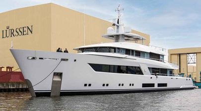 Lurssen launches 55.5m superyacht MOON SAND