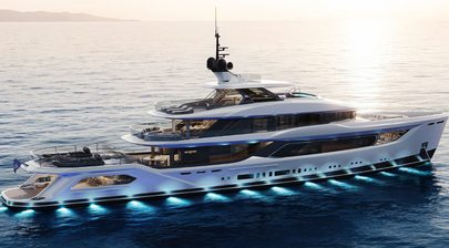 Discover the 52m Gladius Crossover Performance Yacht