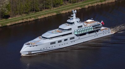 Lurssen successfully deliver 90m M/Y NORN