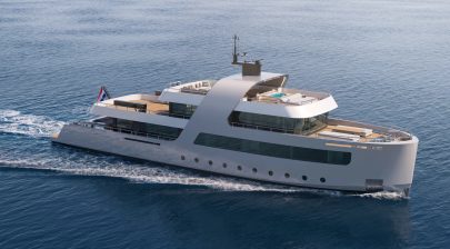 Dutch Design's 43m Superyacht Sea Rover Reaches Hull-Joining Milestone