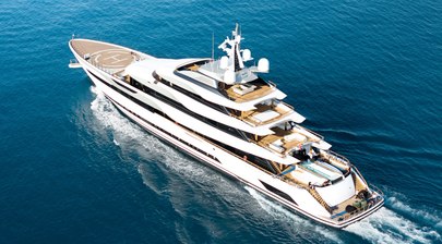 Admiral Yachts 78m PLATINUM En-Route to Monaco