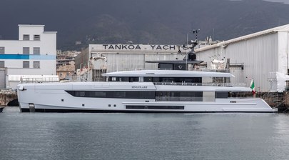Tankoa Yachts Launches the Second 45m T450 Superyacht Singolare