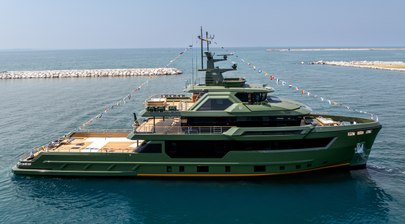 44m CdM Flexplorer 146 Superyacht Nasiba Delivered 