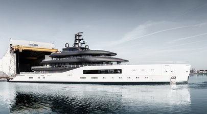 First Amels 80 Superyacht Pangea Delivered