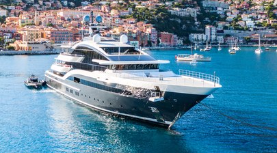 Oceanco’s DAR: The 90m Superyacht Berthed Amongst Giants