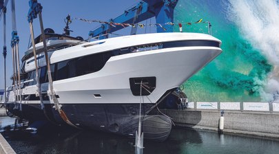 44m Mangusta Oceano 44 Superyacht Lulus Launched