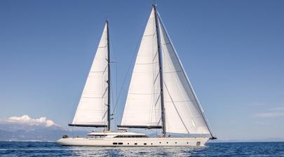60m Perini Navi Sailing Yacht Katana Delivered by The Italian Sea Group